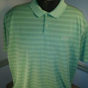 Columbia 2XL Green Striped PFG
